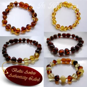 baltic amber bracelets anklets main image - a life in harmony amber